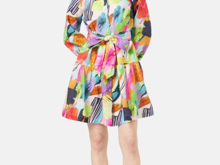 Aerial Abstract Dress Online Hot Sale