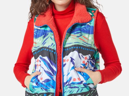 Ranges Reversible Sherpa Vest Hot on Sale